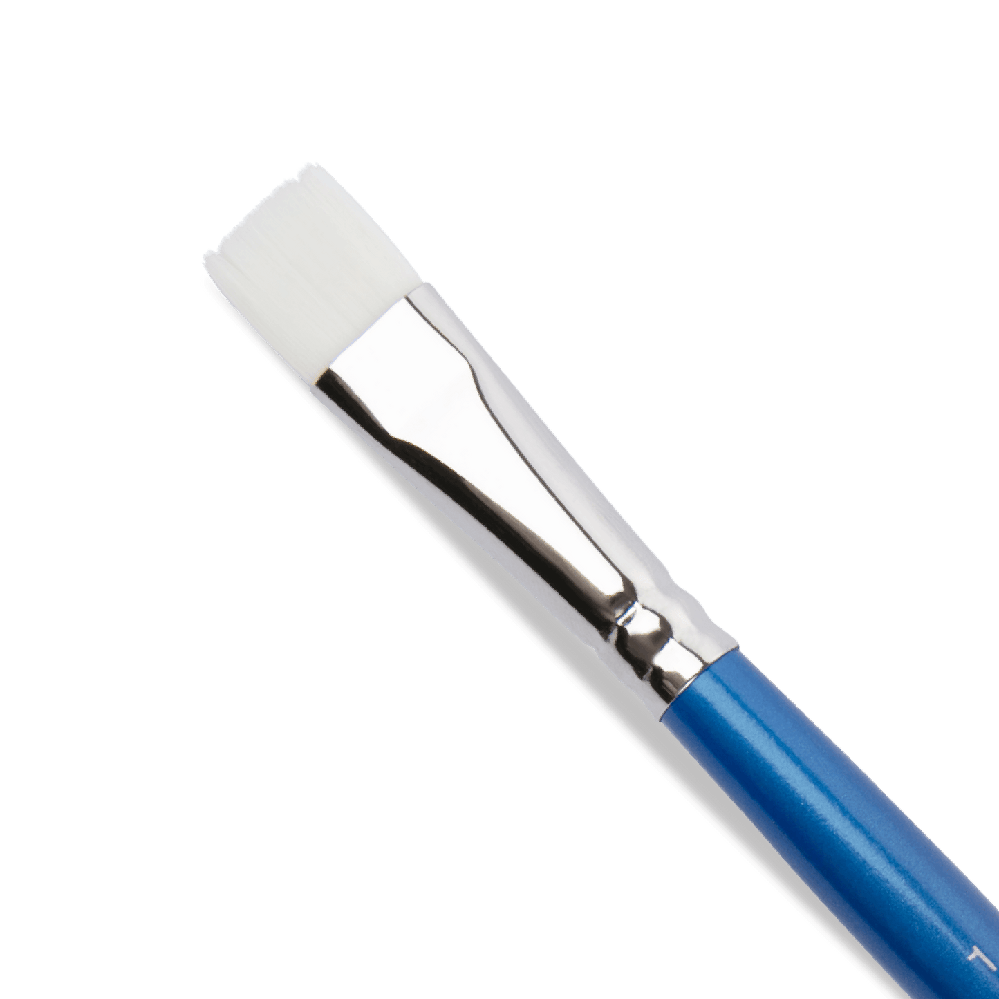 Light Gray Eraldo di Paolo Flat brush 1/2in Paint Brushes