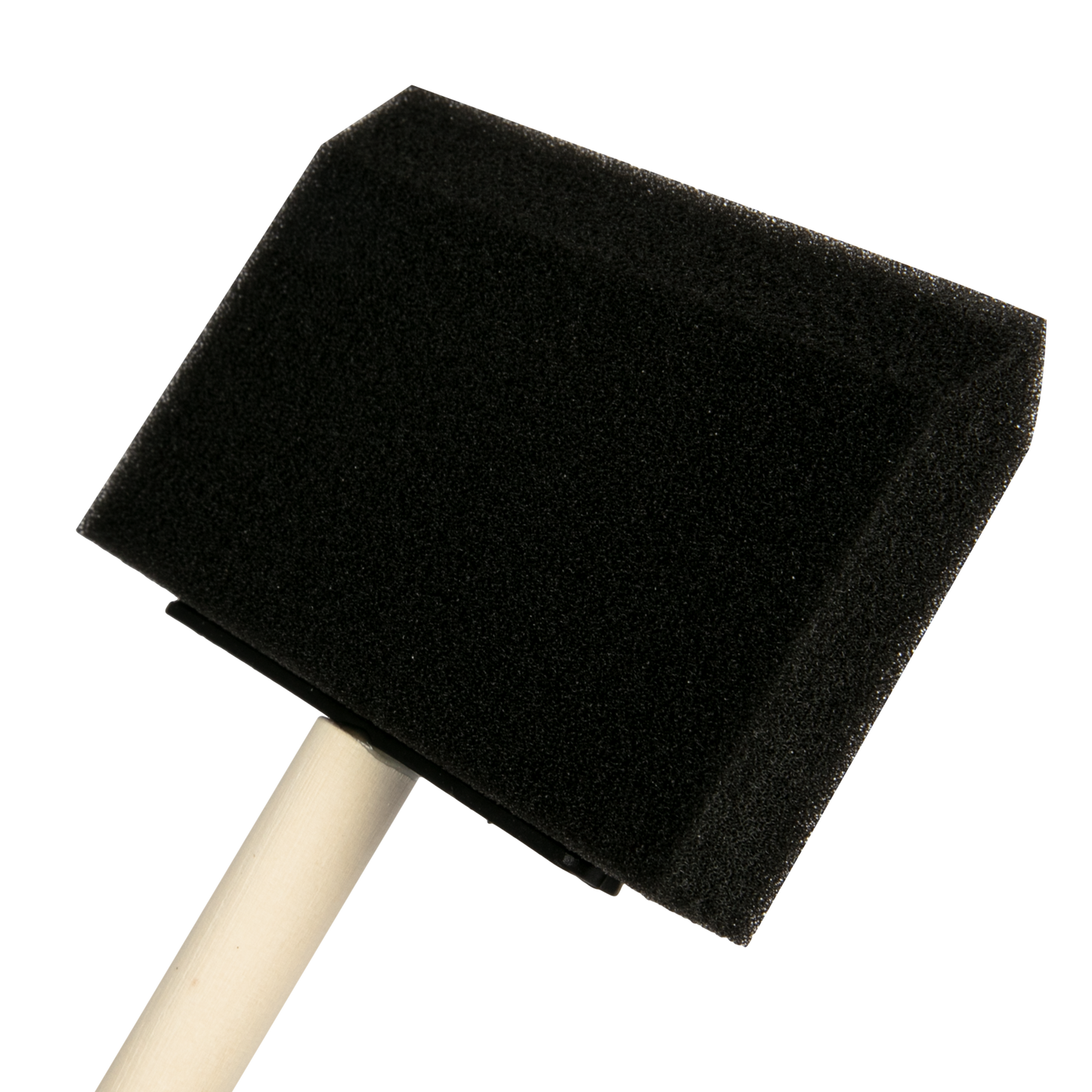 Black The Art Studio Foam Brushes 100mm (4 Pack) Foam Brushes and Sponges