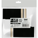 Black The Art Studio Foam Brushes 100mm (4 Pack) Foam Brushes and Sponges