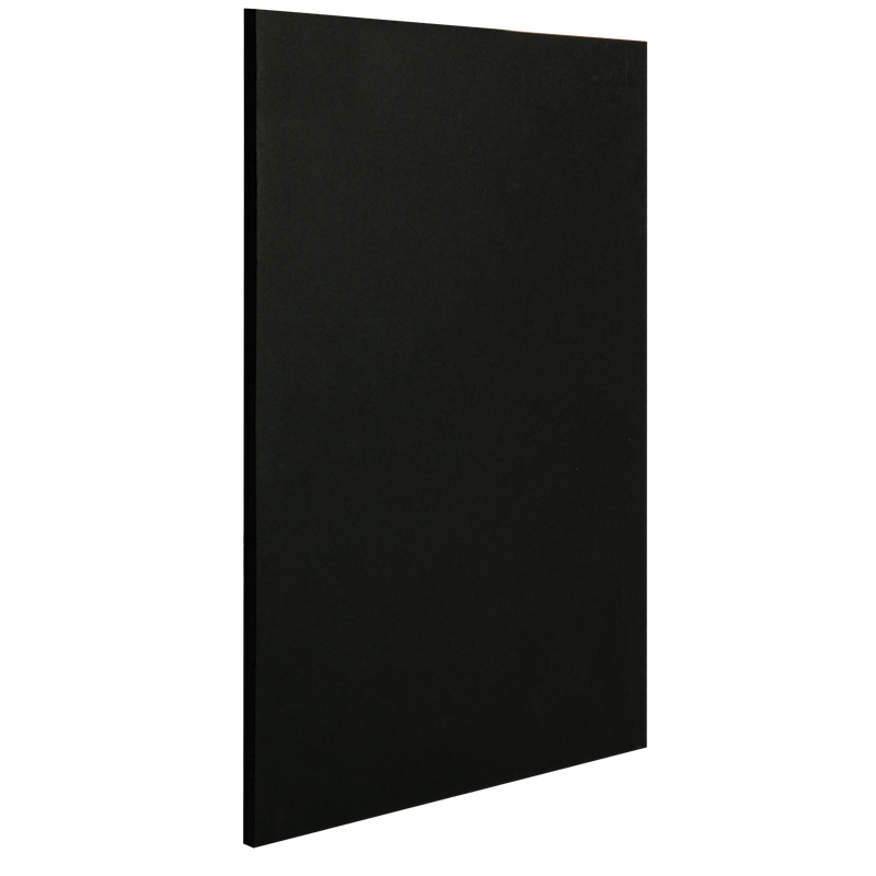 Black Box of 25 AS Foam Board 210x297x5mm A4 - Black Paper Large Sheets