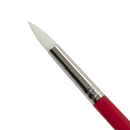 Gray Artist First Choice Taklon Long Handle Round Brush Size 6 Brushes