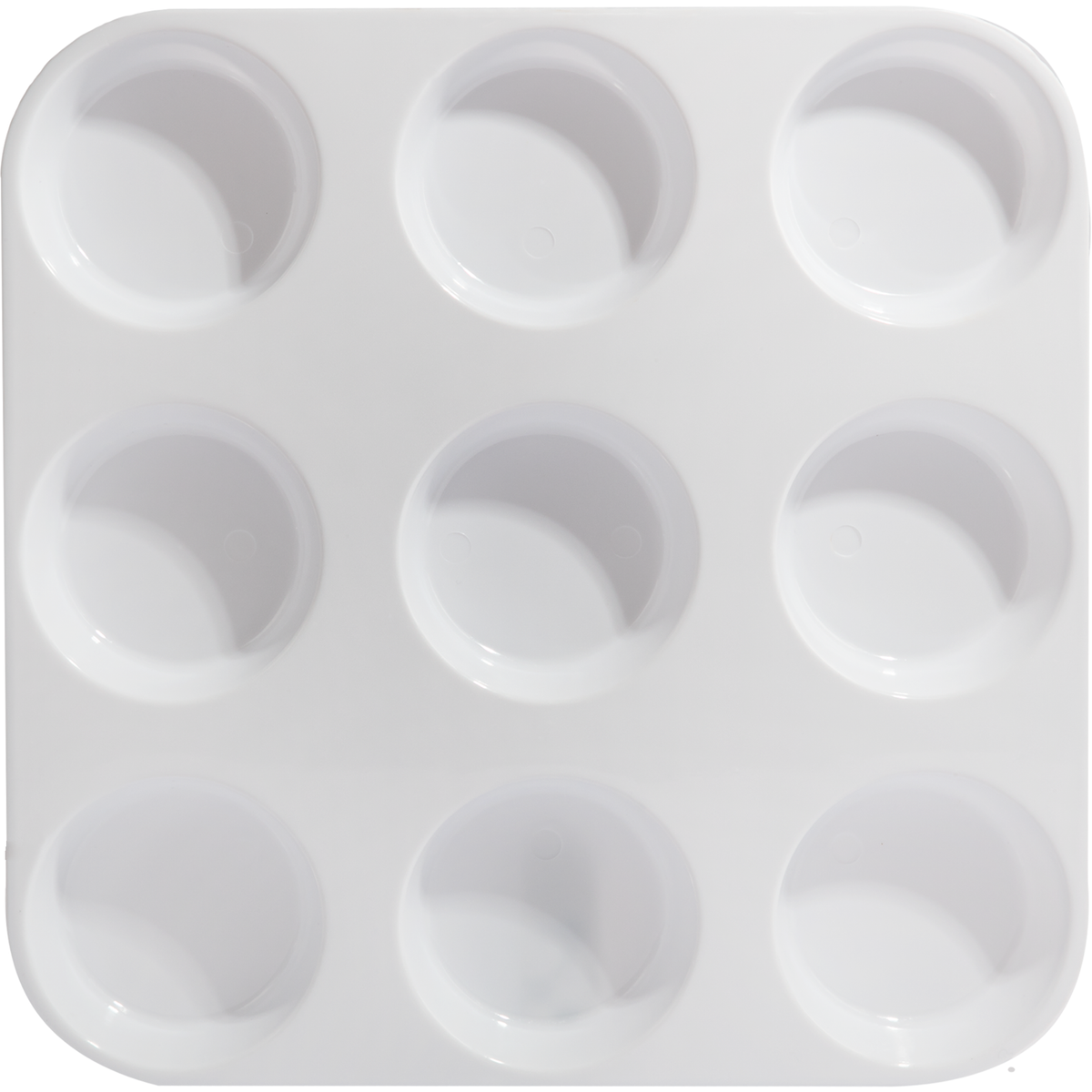 Lavender Tim & Tess Plastic 9 Well Muffin Tray Palette #N/A