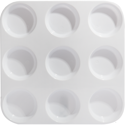 Lavender Tim & Tess Plastic 9 Well Muffin Tray Palette #N/A