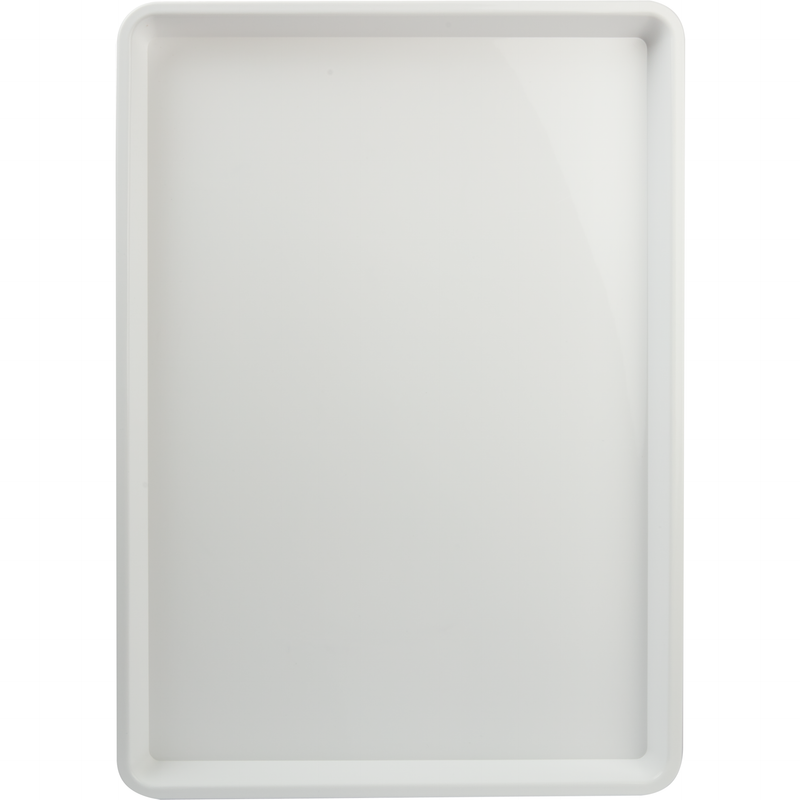 Light Gray The Art Studio Plastic Artist Paint Tray 33x45x2cm Plastic Palettes