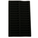 Black The Art Studio Soft Pastel Storage Tray-Holds 30 Pastels Drawing Accessories