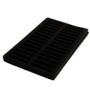 Black The Art Studio Soft Pastel Storage Tray-Holds 30 Pastels Drawing Accessories