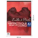 Saddle Brown Eraldo di Paolo Watercolour Pad A2 Rough 300gsm 10 sheets Pads