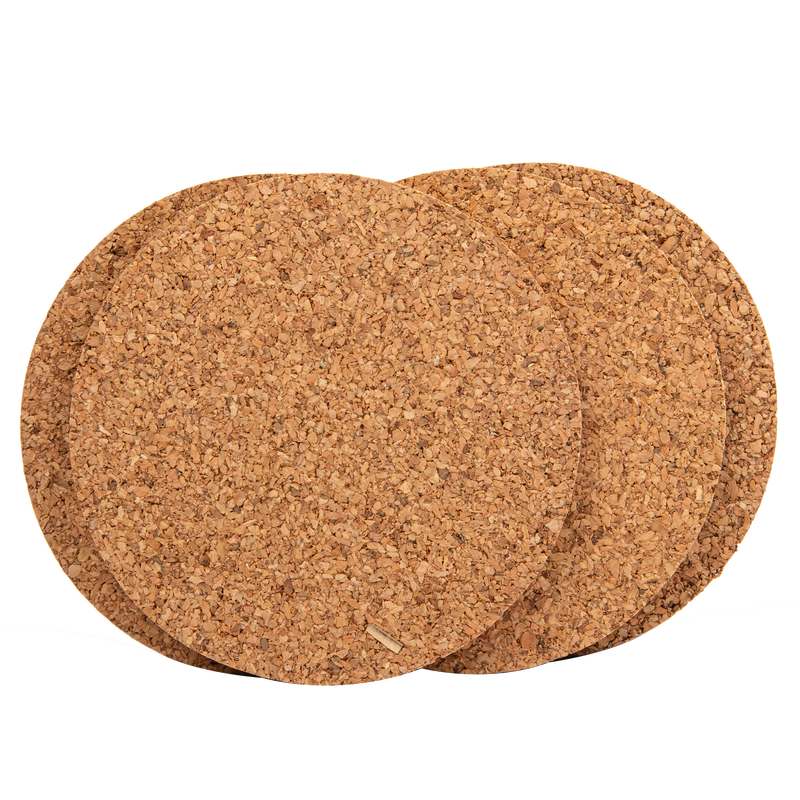 Urban Crafter Round Cork Coasters 10cm diameter x 3mm (4 Pieces)