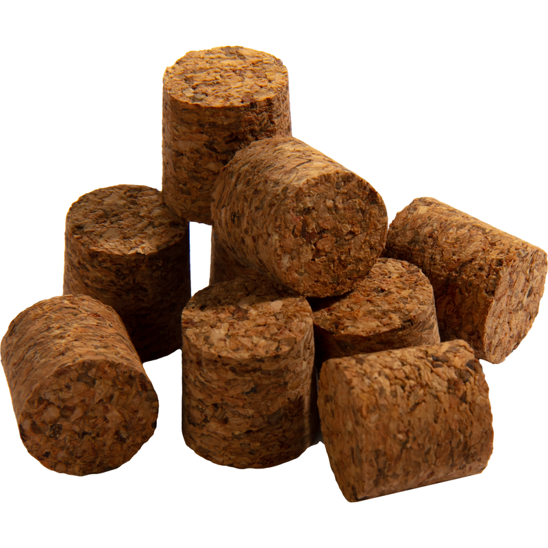 Saddle Brown Urban Crafter Cork Bottle Tops 15 x 15mm 10 Pieces Corks