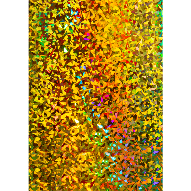 Dark Goldenrod Art Star A4 250gsm Holographic Card Assorted Colours 15 Sheets Kids Paper and Pads