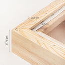 Tan 8 x 10 Inches Eraldo di Paolo Stretched Canvas with Wooden Frame Gallery Wrapped Stretched Canvas With Wooden Frame