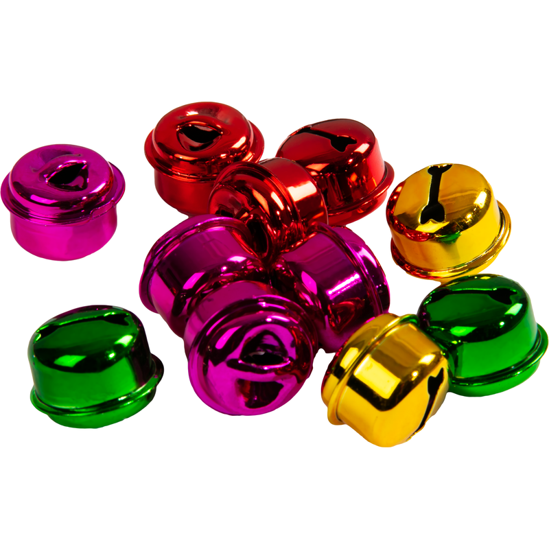Tomato Teacherâ€s Choice Coloured Bells 40 Pieces Kids Craft Basics