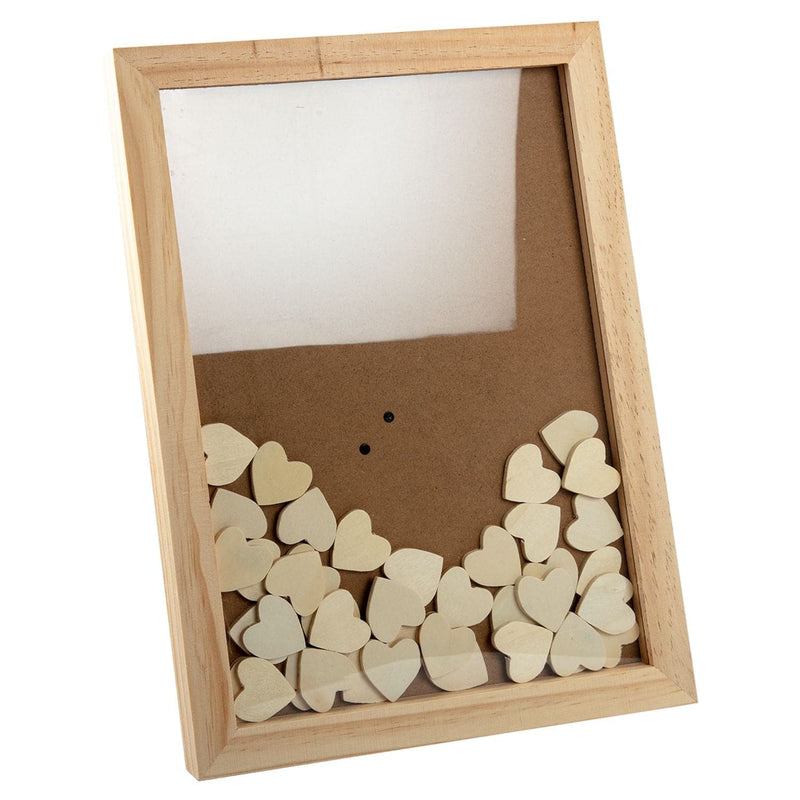 Tan Urban Crafter Frame with Heart Tokens - 40cm x 30cm Frames