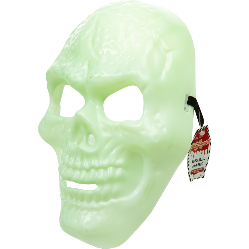 Light Gray Art Star Halloween Glow in the Dark Skull Mask Halloween