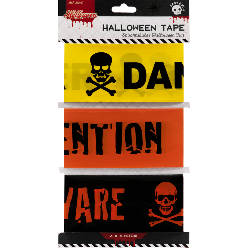 Goldenrod Art Star Halloween Tape 3x3m Halloween