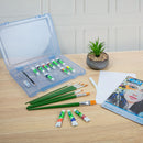 Gray The Art Studio Acrylic Art Set (30 Pieces) Acrylic Painting Sets