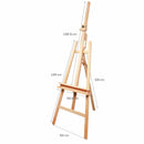 Tan Eraldo di Paolo Wood Tilt Lyre Easel Easels & Cases