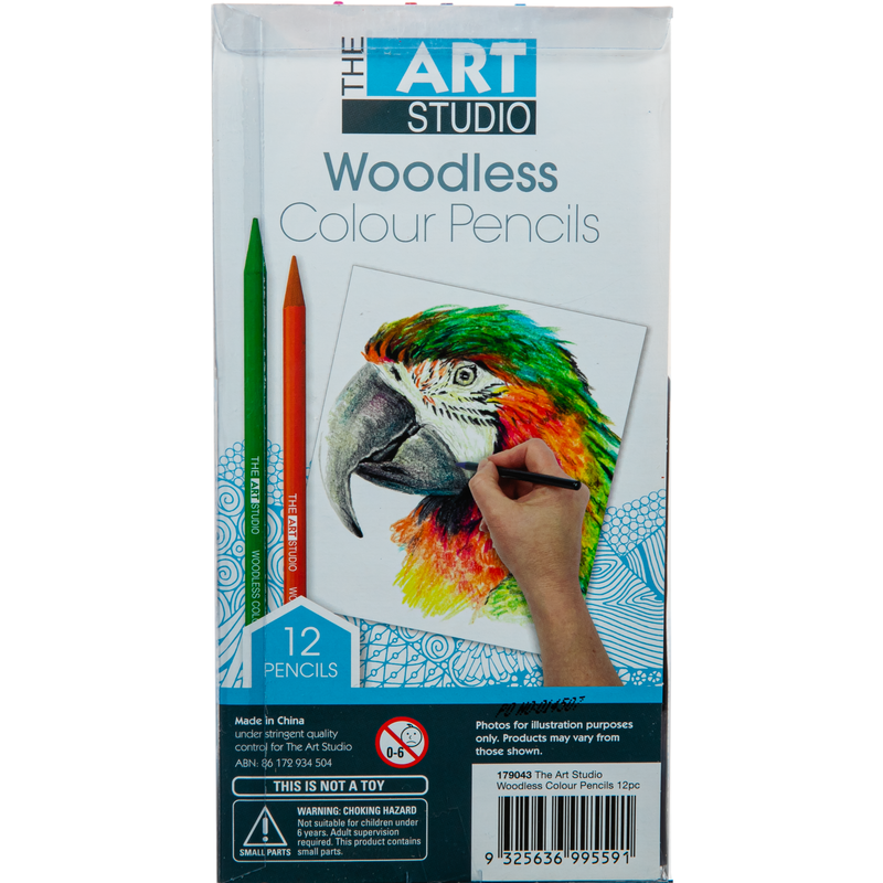 Dark Slate Gray The Art Studio Woodless Colour Pencils (12 Pack) Pencils