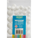 Light Gray Art Star Decofoam Balls Assorted Size 32 Pieces Polystyrene