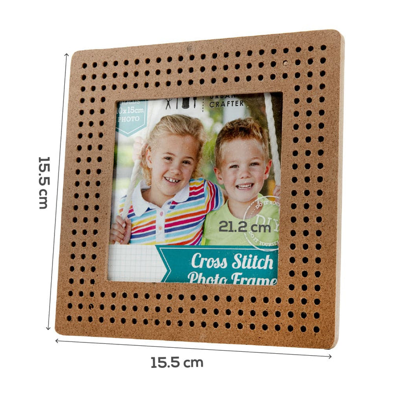 Sienna Urban Crafter Cross Stitch Photo Frame 15x15cm Frames