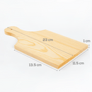 White Smoke Urban Crafter Pine Paddle Board 23x11.5x1cm Wood Crafts