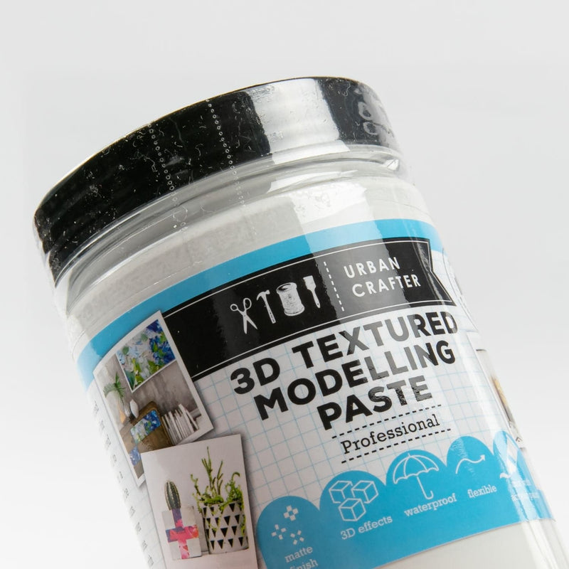 Dark Gray Urban Crafter 3D Textured Modelling Paste 250ml Acrylic Paints