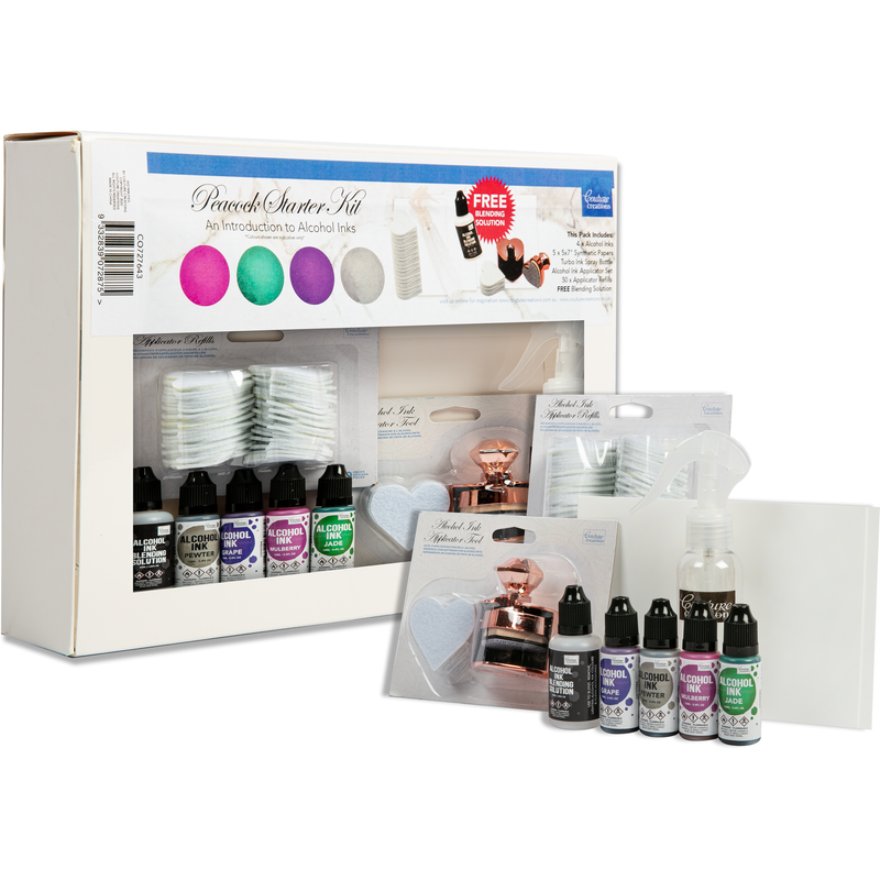 Light Gray Couture Creations Alcohol Ink   Everyday Starter Kit -  727643B Alcohol Ink