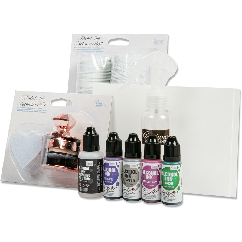 Light Gray Couture Creations Alcohol Ink   Everyday Starter Kit -  727643B Alcohol Ink