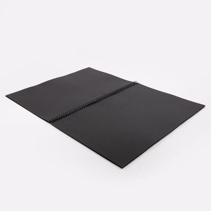 Dark Slate Gray Eraldo di Paolo A3 Visual Diary Black 40 Sheets Visual Diary