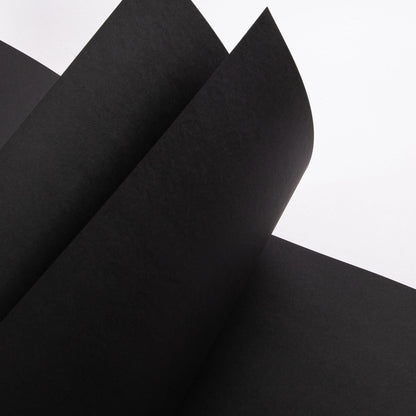 Black Eraldo di Paolo A4 Visual Diary 120gsm Black 40 Sheets Visual Diary
