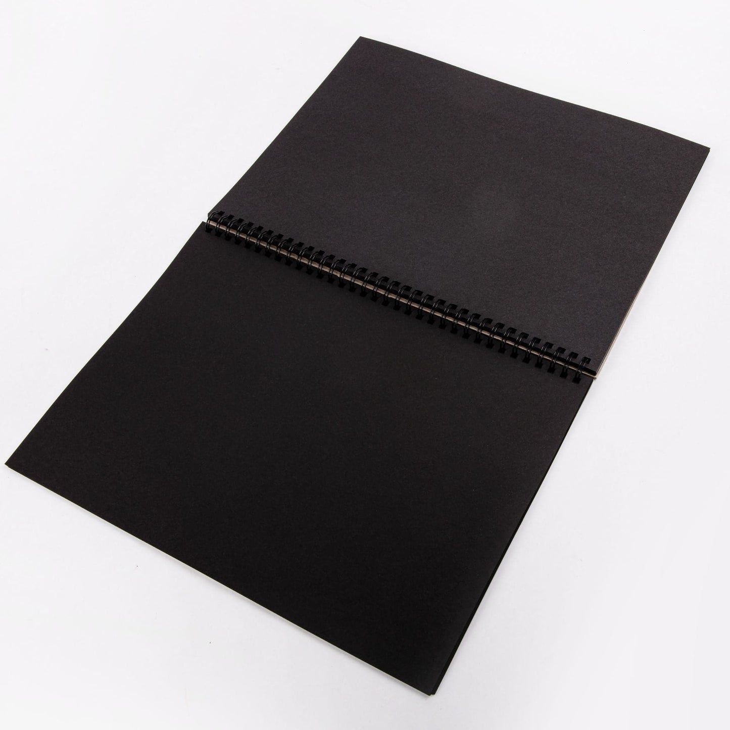 Black Eraldo di Paolo A4 Visual Diary 120gsm Black 40 Sheets Visual Diary