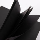 Black Eraldo di Paolo A5 Visual Diary 120gsm Black 40 Sheets Visual Diary
