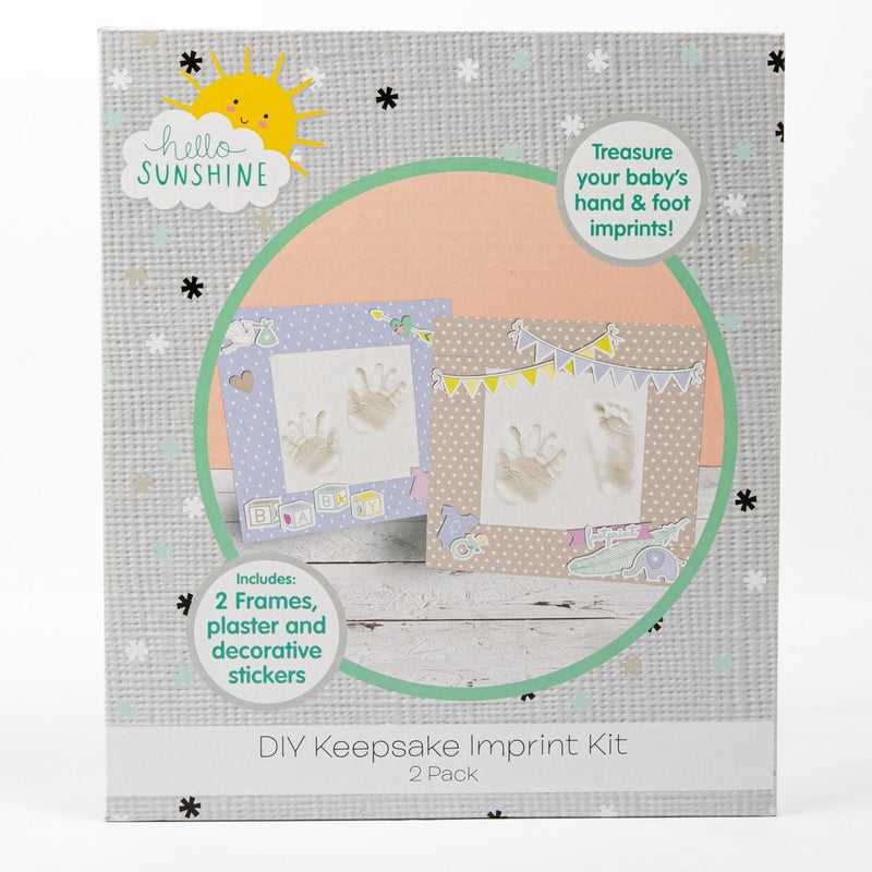 Tan Hello Sunshine Baby Keepsake Imprint Kit Kids Craft Kits