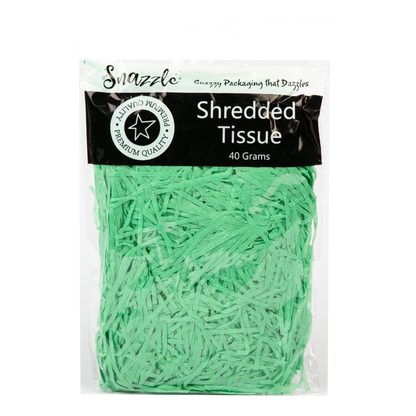 Dark Sea Green Shredded Paper-Green 40g Christmas