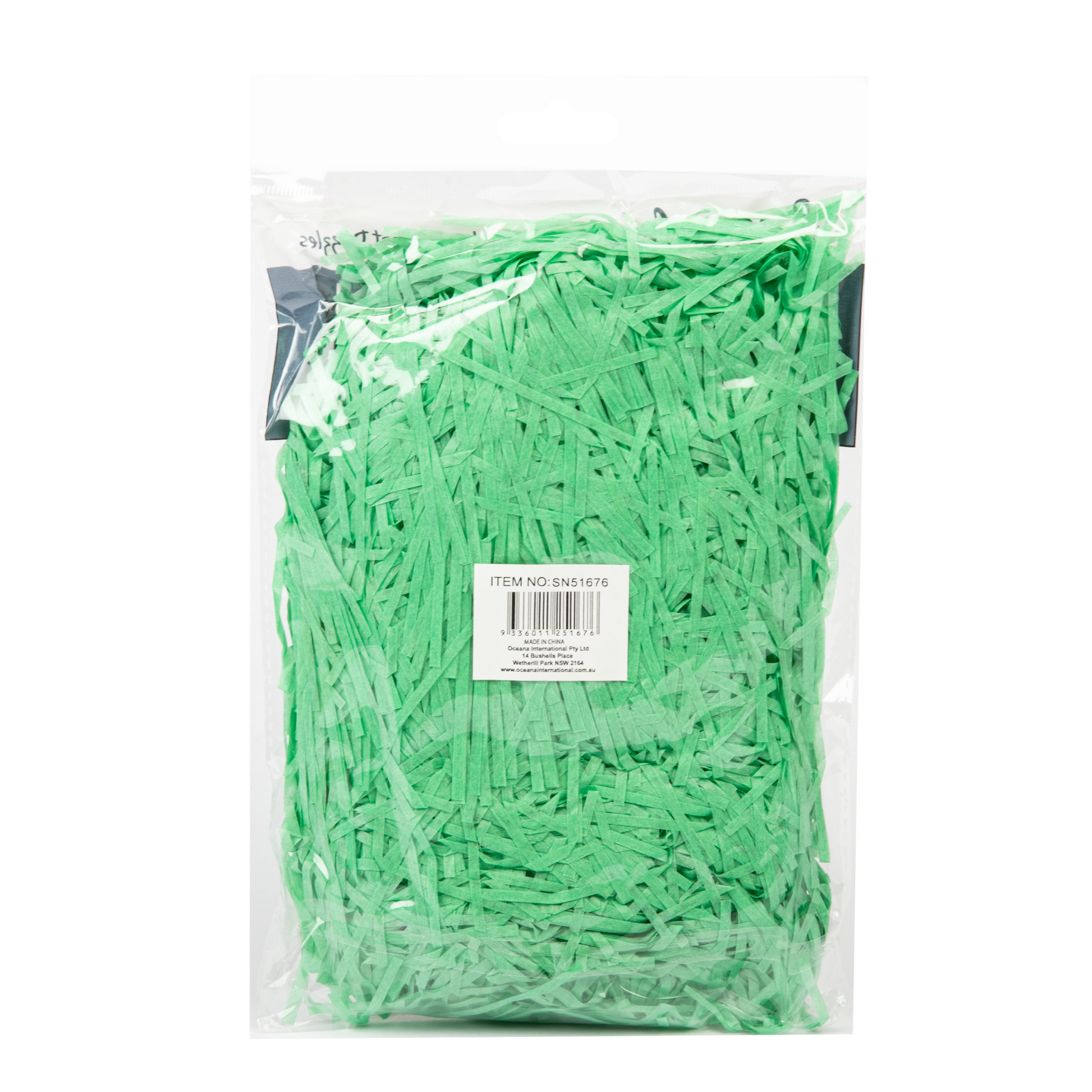 Dark Sea Green Shredded Paper-Green 40g Christmas