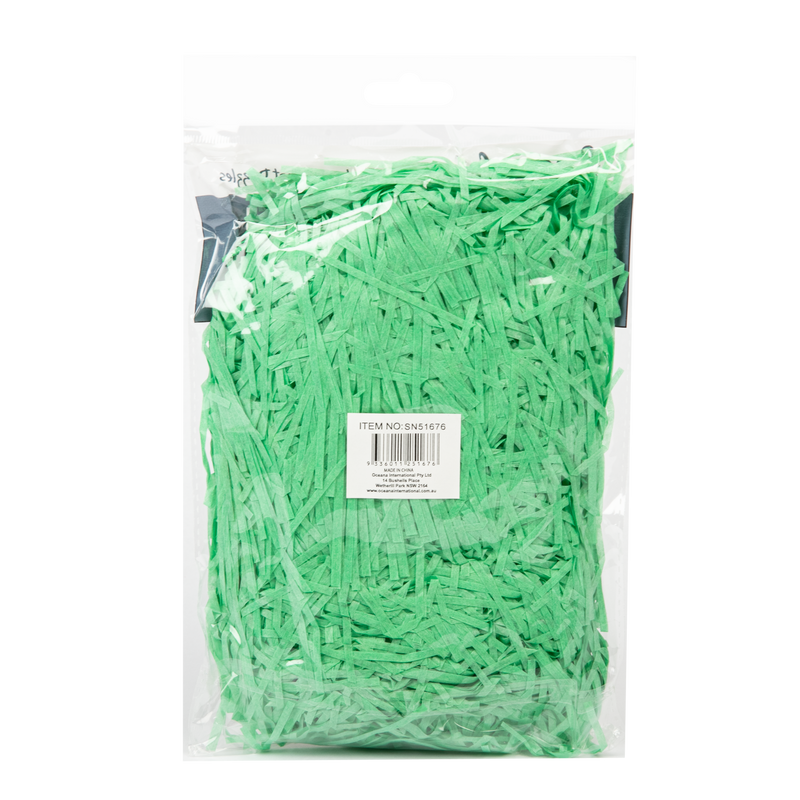 Dark Sea Green Shredded Paper-Green 40g Christmas