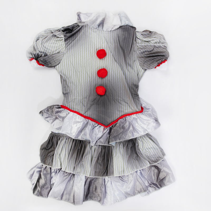 Lavender Halloween Killer Clown Adult Costume-Medium Halloween