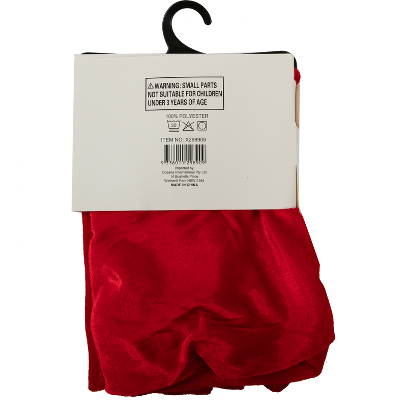 Dark Red Christmas Red Velvet Santa Sack 50x70cm Christmas