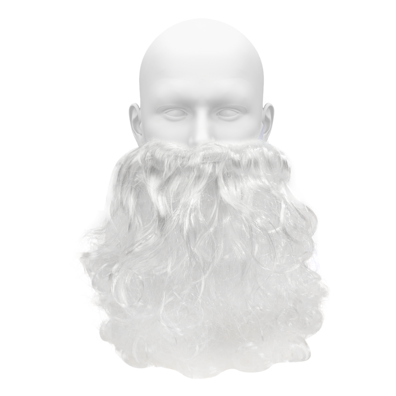 Light Gray Christmas Novelty Santa Beard Christmas