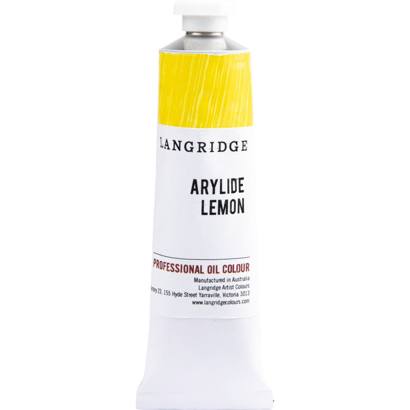 Gold Langridge Professional Oil Colour 40ml S2 Arylide Lemon Oil Paints