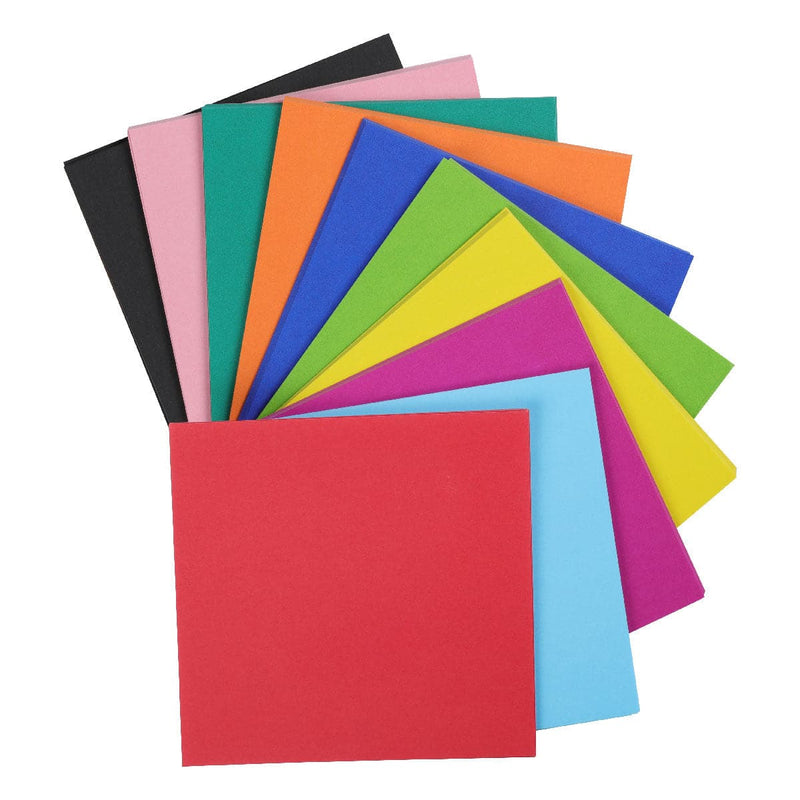 Maroon Prism Kinder Squares Matte Assorted Colours 250 x 250mm 360 Sheets Kids Paper and Pads
