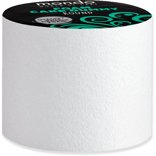 Light Gray Foam Cake Dummy Square 3 x 4 inches Cake Decorating