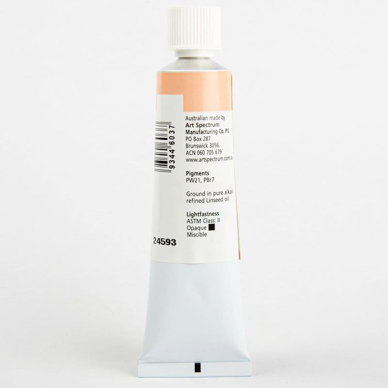 White Smoke Art Spectrum Art Prism Oil Paint  40mL Flesh Tint Oil Paints