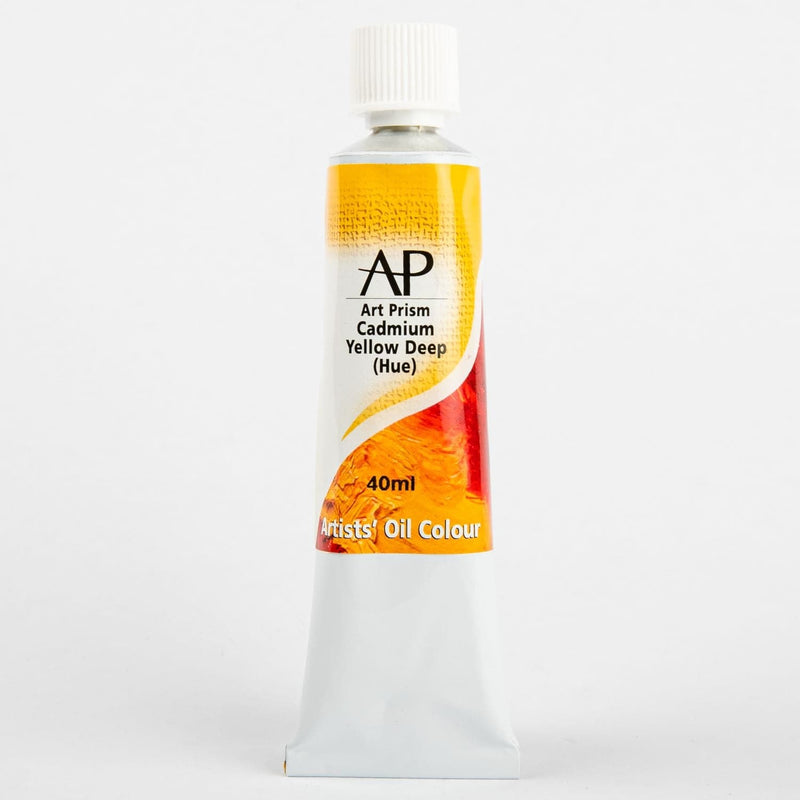 White Smoke Art Spectrum Art Prism Oil Paint  40mL Cadmium Yellow Deep Hue Oil Paints