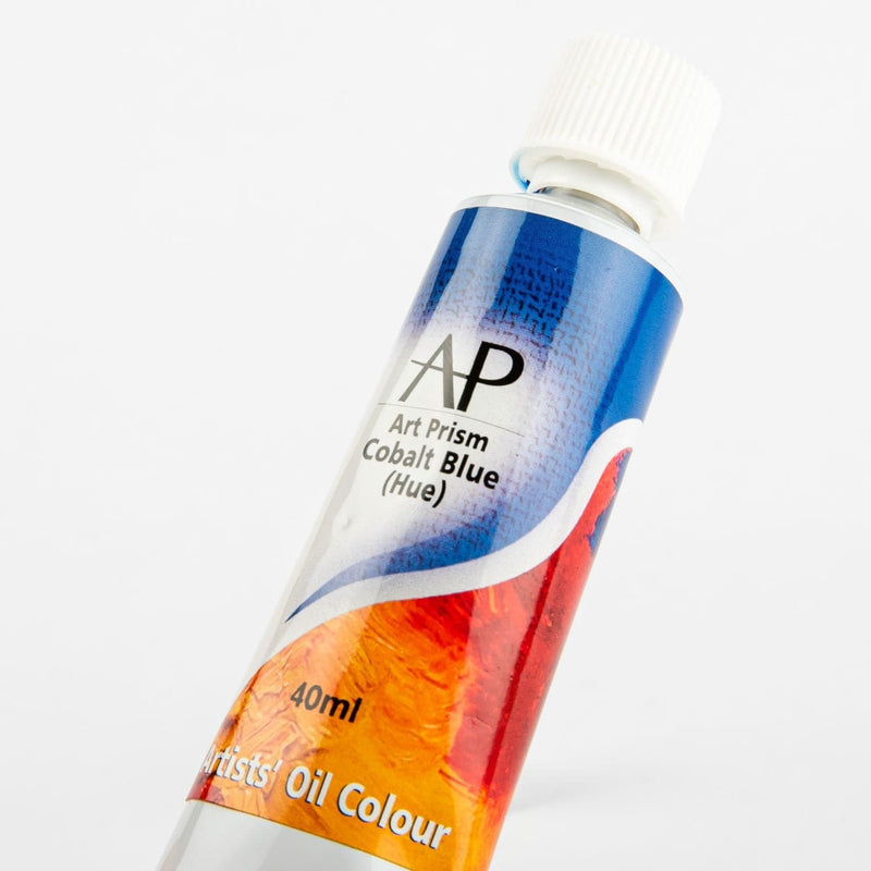 White Smoke Art Spectrum Art Prism Oil Paint  40mL Cobalt Blue Hue Oil Paints