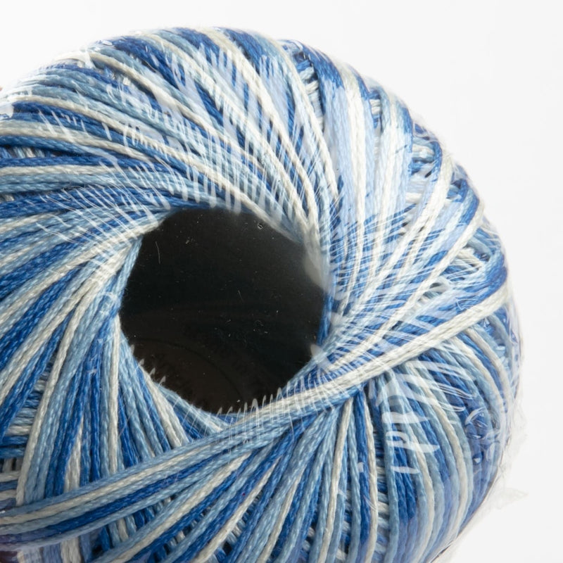 Black Create Handmade Crochet Cotton Ver Blue (4 Ply) Knitting and Crochet Yarn