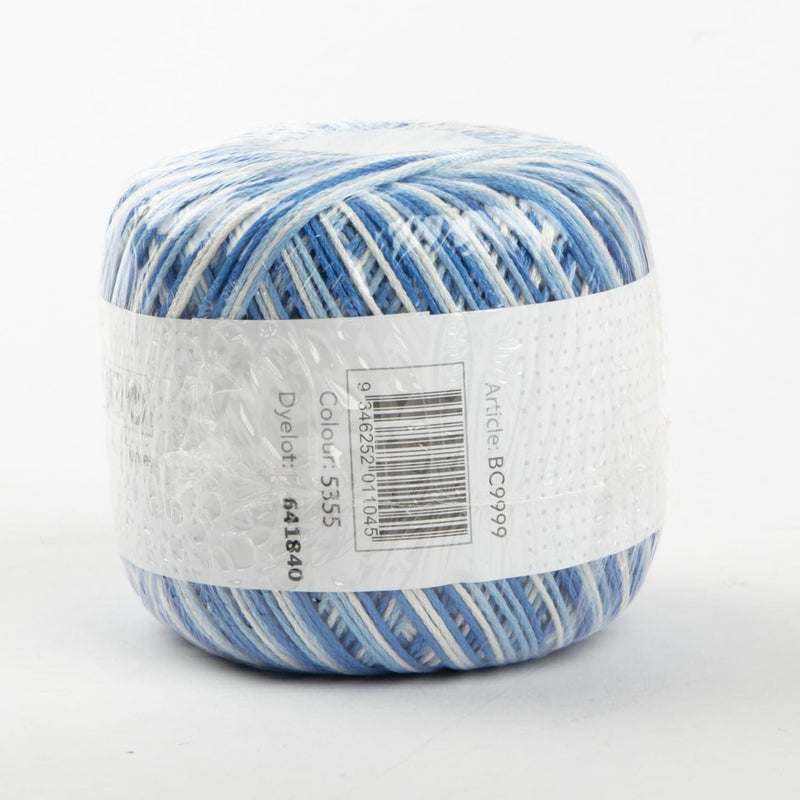 Gray Create Handmade Crochet Cotton Ver Blue (4 Ply) Knitting and Crochet Yarn