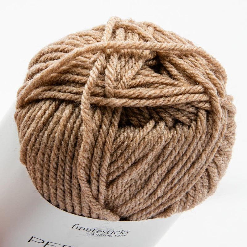 Light Gray Peppin 8 Ply 100% Australian Fine Merino Wool Superwash 50 Gram Ball - col: 835 Stone Knitting and Crochet Yarn