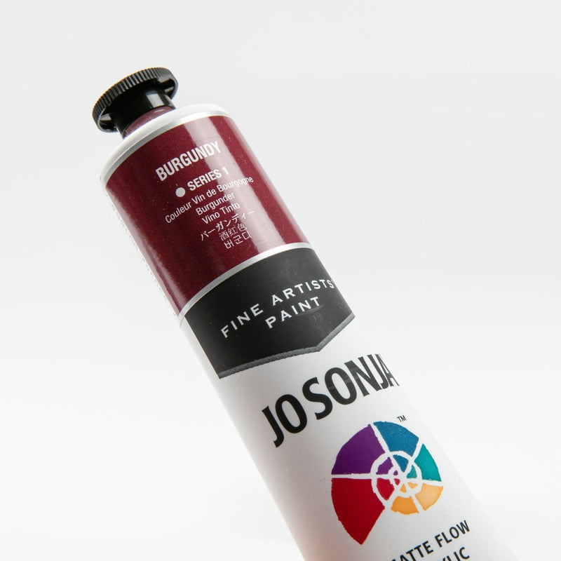 Jo Sonja Acrylic Colour Paint Series 1 75mL Burgundy