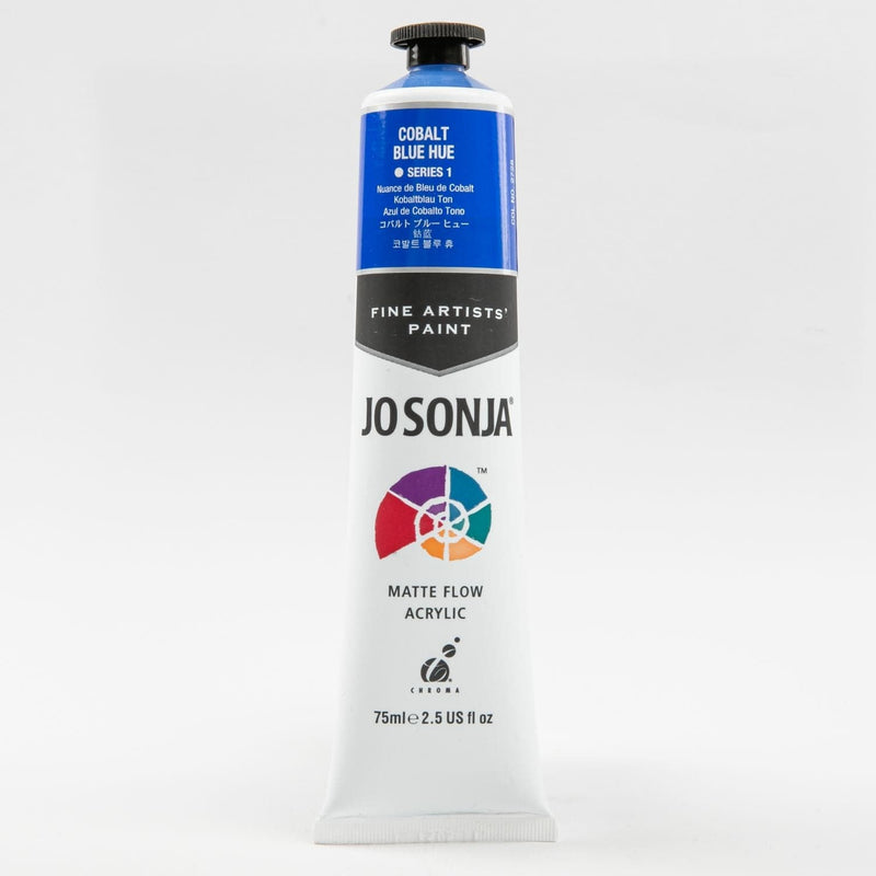 Dark Slate Blue Jo Sonja Acrylic Colour Paint Series 1 75mL Cobalt Blue Hue Acrylic Paints